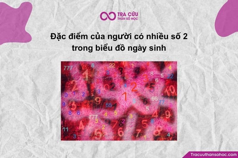 Trong thần số học, số 2 nằm ở cổng vào của Trục Tâm hồn, đại diện cho trực giác