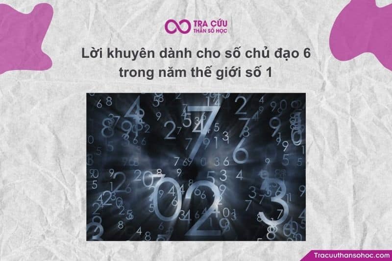 Số chủ đạo 6 học cách chuyển hóa sự hy sinh thành sức mạnh tiên phong.