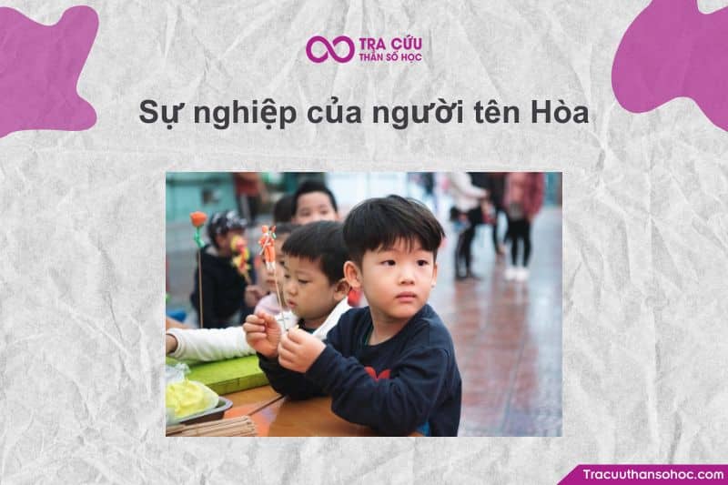 Mình sẽ phân tích sự nghiệp của người tên Hòa dựa trên ý nghĩa tên (hòa hợp, kết nối), yếu tố phong thủy và năng lượng Thần số học (thường là số 6 nếu chỉ tính riêng chữ “Hòa”).